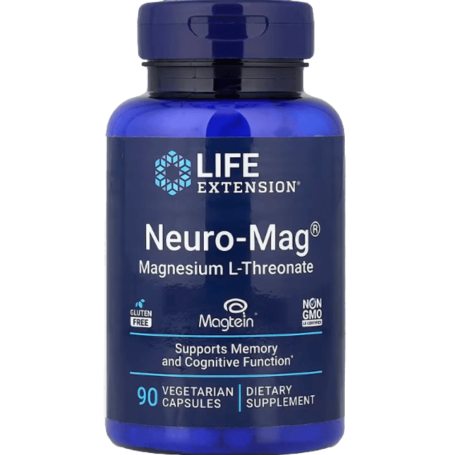 Hovedbilde Life Extension Magnesium Neuro-Mag 90 kapsler