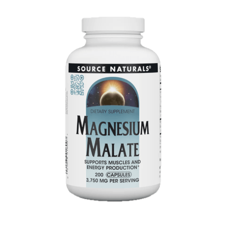 Source Naturals Magnesium Malate 625 mg 200 kapsler