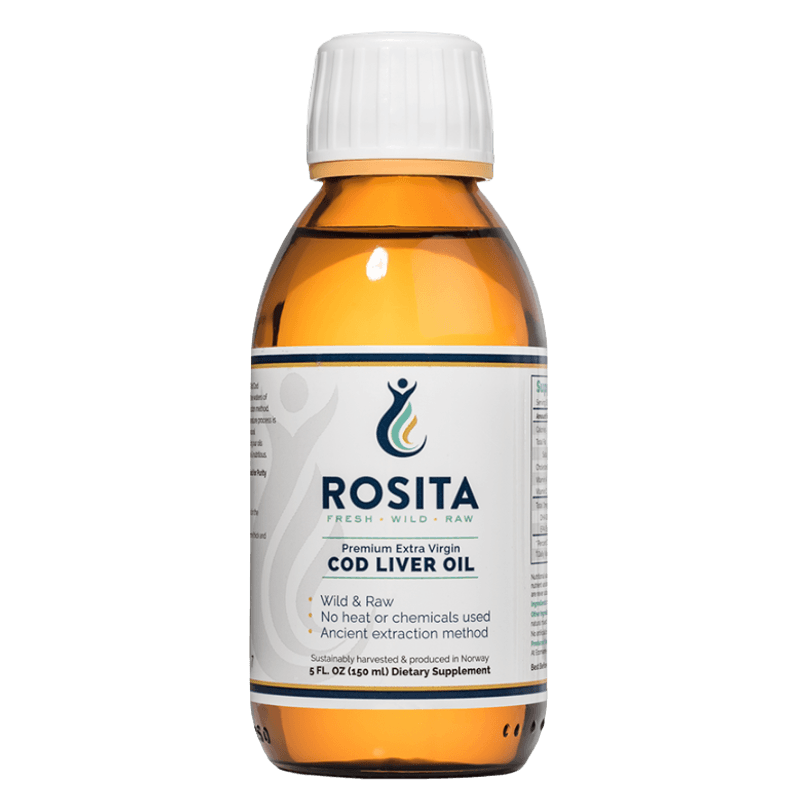 Rosita Extra Virgin Cod Liver Oil (EVCLO) flytende